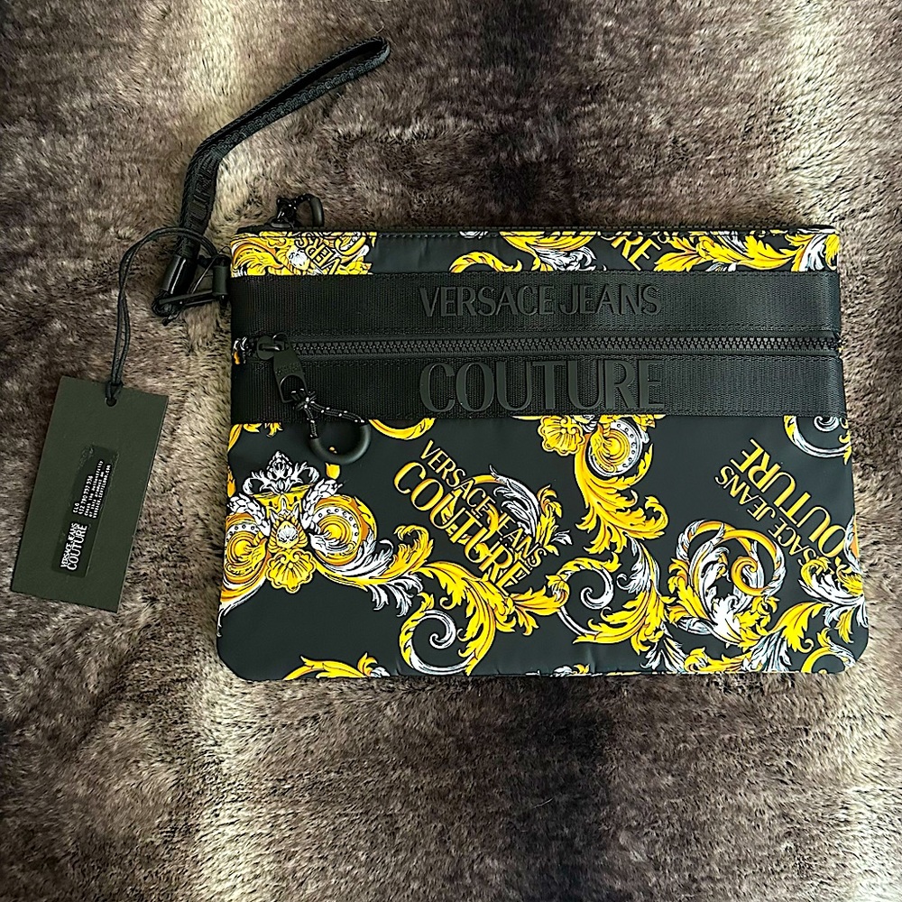 Versace Baroque Zippered Pouch - Picture 3 of 8